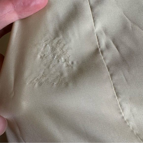 Commence // Buttery Mustard Trench Coat Size S - Picture 9 of 9